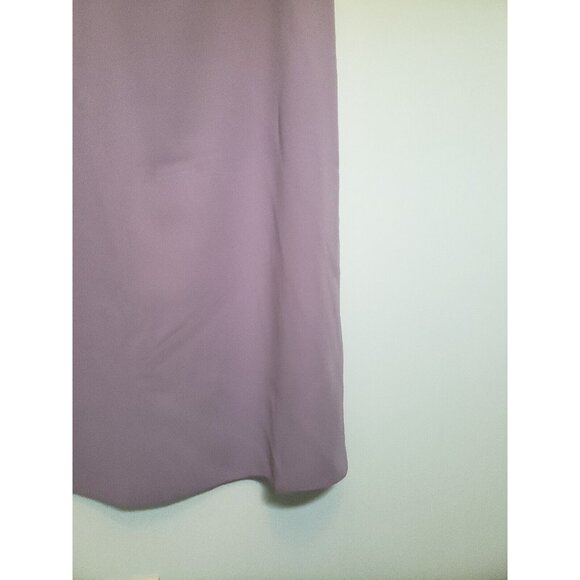 Forever Yours Mother Of The Bride Maxi Dress Womens 8 Short Sleeve Purple Floral - Picture 3 of 6